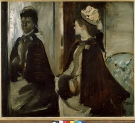Madame Jeantaud przy lustrze
