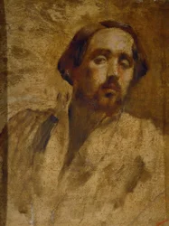 Portret artysty w stroju studyjnym