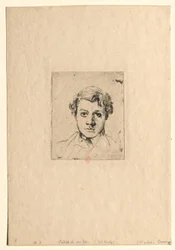 Portret brata artysty (René Degas)