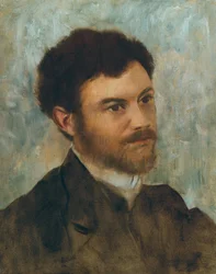 Portret mężczyzny; Portret mężczyzny, ok. 1868-1872