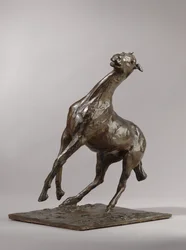 Koń hodowlany, model ok. 1870, odlew 1919-21