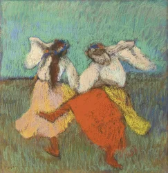 Rosyjscy tancerze (Danseuses Russes). Około 1899
