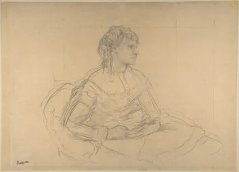 Studium do „Madame Théodore Gobillard” (Yves Morisot)