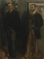Dwóch mężczyzn, ca. 1865-69.