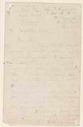 List do redaktora konkursu prasowego, 1914-18
