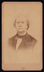 Portret Ezry Bartletta Francuza z lat 1810-1880, przed 1880 rokiem.