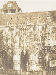 Portal katedry w Louviers, 1852-54.