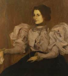 Portret Madame Besnard, ok. 1896 (olej na płótnie)