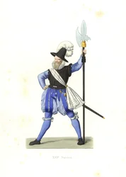 Heinrich Schmid, szwajcarska halabardnik