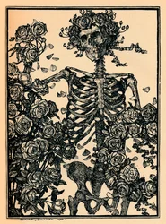 Ilustracja do Rubajjatów Omara Chajjama, 1900