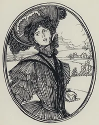 Tennyson, ilustracja do snu o pięknych kobietach i innych wierszy