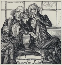 Tennyson, ilustracja do snu o pięknych kobietach i innych wierszy