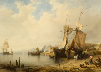 Odpływ: Dundee z Broughty Ferry