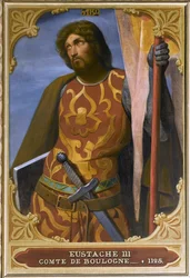 Eustachy III, hrabia Boulogne, 1844.
