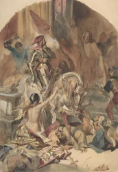 Masakra de Nesle 1472, XIX wiek.