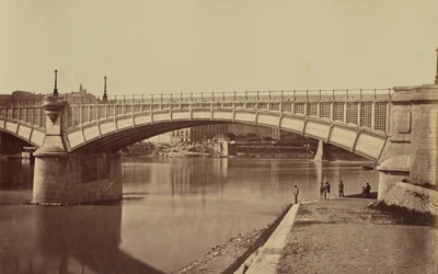 Lyon. Wiadukt nad Rodanem
