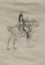 Kawalerzysta, 1875.