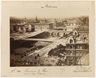 Widok Paryża, ok. 1865-1900 (zdjęcie)