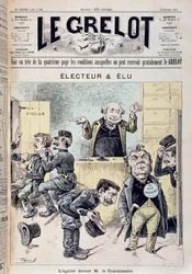Karykatura o immunitecie poselskim – w „Le Grelot” z 14.02.1892 r.