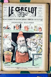 Okładka „Le Grelot”, numer 1024, Satyryka w Kolorach