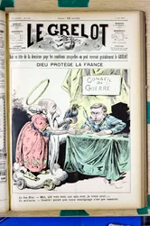 Okładka „”Le Grelot””, numer 1478, Satyryka w Kolorach
