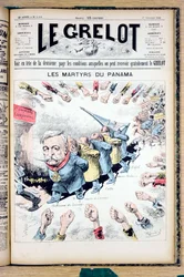 Okładka „”The Grelot””, Satirique en Colors