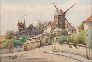 Moulin de la Galette, ca. 1895.