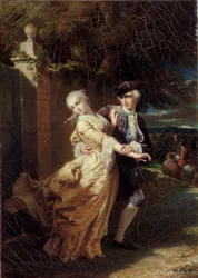 Porwanie Clarissy Harlowe przez Lovelace, 1867