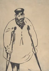 Człowiek o kulach, 1878.