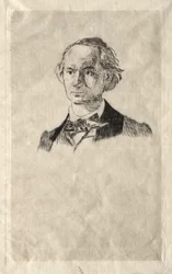 Charles Baudelaire, 1865.
