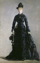 Paryżanin - Manet, Edouard (1832-1883) - 1875 - Olej na płótnie - 192x125 - Muzeum Narodowe w Sztokholmie
