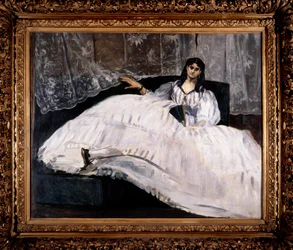 Portret Jeanne Duval, kochanki Baudelaire