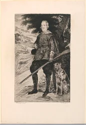 Portret Filipa IV, króla Hiszpanii, wg Diego Velazquez