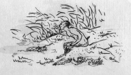 Św. Mallarmé, Popołudnie / E.Manet