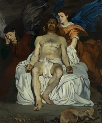 Martwy Chrystus z aniołami, 1864.