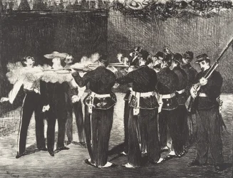 Egzekucja cesarza Maksymiliana Egzekucja Maksymiliana 1868 r.