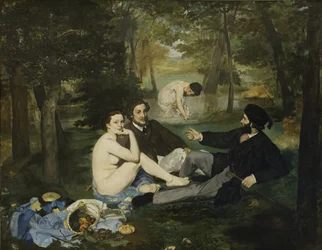 Śniadanie na trawie, 1863