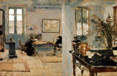 W pokoju, 1899.