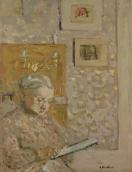 Portret Madame Vuillard, matki artysty, ok. 1910