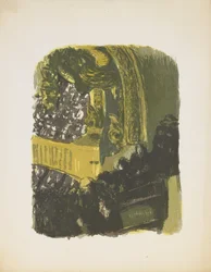 Galeria w gimnazjum (litografia kolorowa)