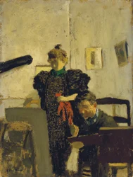 Vallotton u Natansonów”, 1897