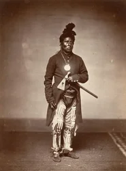 Oni są wa hut Nadal kierujemy Sky Chief, ca. 1867.