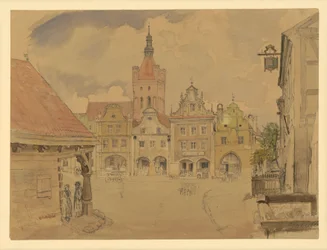 Rynek w Gollubie