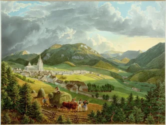 Mariazell z Bürgeralpe