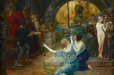 Fontanna młodości, ok. 1890 (olej na płótnie)