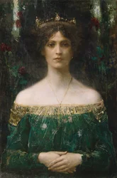 Córka króla, przed 1902 rokiem.