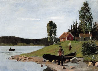 Krajobraz wybrzeża, 1881