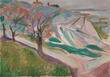 Krajobraz, Kragero, 1912