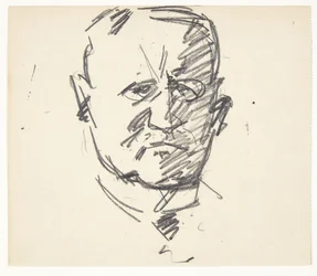 Studium do portretu profesora med. Carl Lorentzen (1860-1932)