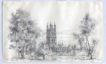 Katedra w Gloucester, 1900